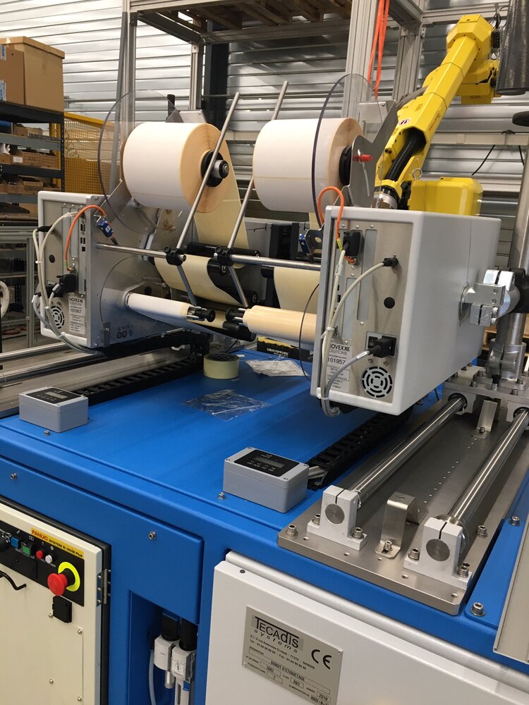Tecadis fabricant de robot d'étiquetage
